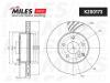 MILES K200173 Диск тормозной MILES K200173 MERCEDES W204/W212 2.2 09- передний D=295мм.