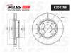 MILES K200256 Диск тормозной передний OPEL CORSA C 1.0-1.7 00- (серия PRO с защитным покрытием) (TRW DF4236) K2002
