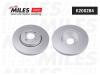 MILES K200284 Диск тормозной MILES K200284 RENAULT KANGOO 01-/LAGUNA 95-01/MEGANE 96-/SCENIC 99- перед.вент.