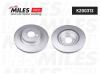 MILES K200313 Диск тормозной передний LAND ROVER DISCOVERY/RANGE ROVER III/SPORT 2.7D-5.0 05- (серия PRO с защитны