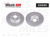 MILES K200363 Диск тормозной MILES K200363 TOYOTA COROLLA (E12) 06.04>02.07 передний вент.