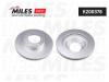 MILES K200376 Диск тормозной передний TOYOTA LAND CRUISER PRADO (J120) 2.7-4.0 02- (серия PRO с защитным покрытием