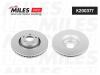 MILES K200377 Диск тормозной передний AUDI A6/ALL ROAD 2.7-3.2 01-/A8 2.8-6.0 03-10 (серия PRO с защитным покрытие