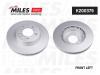 MILES K200379 Диск тормозной MILES K200379 VOLKSWAGEN TOUAREG 03>/PORCHE CAYENNE 03> R17 передний лев.вент.