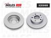 MILES K200488 Диск тормозной передний вентилируемый CITROEN JUMPER/FIAT DUCATO/PEUGEOT BOXER 94- (серия PRO с защи