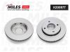 MILES K200577 Диск тормозной передний MITSUBISHI COLT VI 04/SMART FORFOUR 04 (серия PRO с защитным покрытием) (TRW