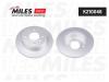 MILES K210046 Диск тормозной Nissan Almera (N16) 00-, Primera (P10/P11) 90-02 задний MilesPRO