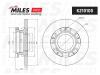MILES K210100 Диск тормозной (серия PRO с антикоррозионным покрытием) FORD TRANSIT 2.2-2.4 TDCI 06- задний с кольц
