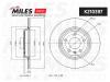 MILES K210397 Диск тормозной задний вентилируемый AUDI A4/A5/A6/A7/Q5 (серия PRO с защитным покрытием) (TRW DF4848
