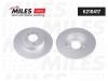 MILES K210417 Диск тормозной задний VW TRANSPORTER IV 90-03 (серия PRO с защитным покрытием) (TRW DF4047) K210417