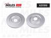 MILES K211310 Диск тормозной MILES K211310 AUDI A4/A5 07-/A6/A7/A8 10-/Q5 задний вент.D=330мм.