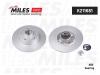 MILES K211681 Диск тормозной задний c подшипником RENAULT MEGANE III/FLUENCE (серия PRO с защитным покрытием) (TRW