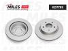 MILES K211765 Диск тормозной MILES K211765 X-Trail 15-