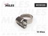 MILES MC101220 Хомут (стяжка) червячный нержавейка