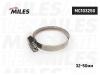 MILES MC103250 Хомут (стяжка) червячный нержавейка