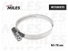 MILES MC105070 Хомут 50-70/9 мм, червячный, нерж.
