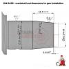 STARKMEISTER S14.2435 Компрессор воздушный 2-х цилиндровый (Knorr-Bremse: K053740N00-LK4951) Scania P/G/R/T-Series 2004-&gt;