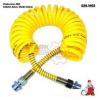 STARKMEISTER S28.1052 Шланг воздушный M22x1.5/M22x1.5 21 виток (жёлтый) материал полиуретан (Poliuretan) ISO