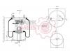 STARKMEISTER S44.4929C Пневморессора 7420767358 RENAULT металлический стакан 4929 NP01