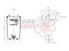 STARKMEISTER S44.4961-02 Пневморессора 4961NP02 без стакана BPW TYPE 30 K