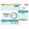 TEIKIN 382010.50 Поршень без колец L13A d73.0+0.5