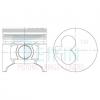 TEIKIN 42167 STD Поршень без колец Mazda R2 d86.0 STD (RF01-23-200) Teikin
