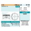 TEIKIN 422090.50 Поршни без колец Mazda L3C1 d87.5+0.50 Teikin 4 цил.