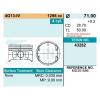TEIKIN 432820.50 Поршни без колец Mitsubishi 4G13 d71.0+0.5 на 4 цил. (MD351586)  Teikin