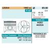 TEIKIN 44263STD Поршень без колец Nissan LD20-II d85.0 STD Teikin