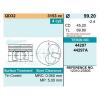 TEIKIN 44297A0.50 Поршень без колец Nissan QD32 d99.2+0.50