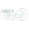TEIKIN 44621AG STD Поршни без колец Nissan TD27-T d96.0 STD Teikin (на 4 цил)