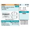 TEIKIN 462880.50 Поршни без колец Toyota 1MZ-FE d87.5+0.50 TEIKIN (на 6 цил)