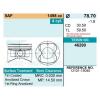 TEIKIN 462900.50 Поршень без колец Toyota 5AF d78.7+0.50 (13101-15040) Teikin