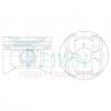 TEIKIN 46330 STD Поршни без колец Toyota 2JZ-GE d86.0 STD TEIKIN (на 6 цил)