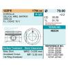 TEIKIN 463341.00 Поршни без колец Toyota 1ZZ-FE d79.0+1.00 TEIKIN