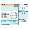 TEIKIN 463431.00 Поршни без колец Toyota 2AZ-FE d88.5+1.00 TEIKIN (на 4 цил)