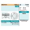 TEIKIN 46355050 Поршень к/т (без колец) Toyota 2NZ-FE