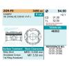 TEIKIN 46363025 Поршень без колец ( цена за 1 шт) Toyota RAV4/Camry 3.5i 24V 2GR-FE d94.0+0.25 (13101-31091)