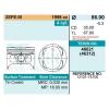 TEIKIN 46621 0.50 Поршень без колец Toyota 3S-FE-III d86.0+0.50 Teikin