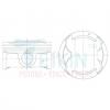 TEIKIN 51159025 Поршень без колец Hyundai/KIA 1.4L G4FA d77.0+0.25 (23041-2B705) Teikin