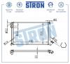 STRON STR0290 Радиатор охлаждения (Гарантия 3 года, Увеличенный ресурс)