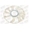BSG BSG30515004 Крыльчатка вентилятора радиатора-белая с юбкой / F