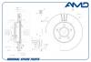 AMD AMD.BD244 Диск переднего тормоза