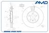 AMD AMDBD328 AMD.BD328_диск переднего тормоза! 288 мм \ Skoda Rapid 12&gt;, VW Polo седан 15&gt;