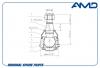 AMD AMDBJ217 Опора шаровая AMDBJ217