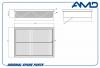 AMD AMDFA317 Фильтр воздушный
