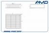 AMD AMDFA793 AMD.FA793_фильтр воздушный!\ Mitsubishi Lancer IX CS_A 1.6/2.0 03&gt;/Outlander CU_W 2.0/2.4 03-08