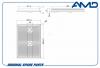 AMD AMDFA813 AMD.FA813_фильтр воздушный!/ Skoda Octavia III 5E3/5E5 1.2/1.4 12&amp;gt;, VW Golf VII 12&amp;gt;/Tiguan 07&amp;