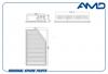 AMD AMDFA91 ФИЛЬТР ВОЗДУШНЫЙ SOLARIS