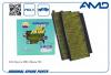 AMD AMDFC11A Фильтр салона 0K2N-161-52X/AMD.FC11A (антибактериальный, угольный) (2шт) AMD